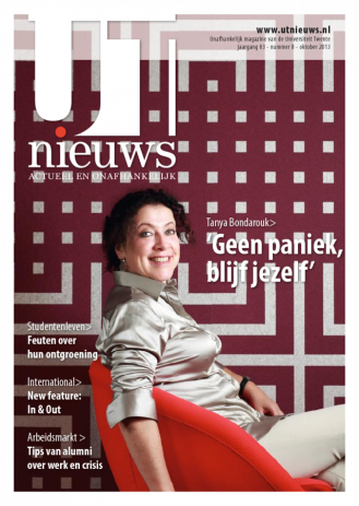 UT Nieuws Magazine Oktober 2013 cover