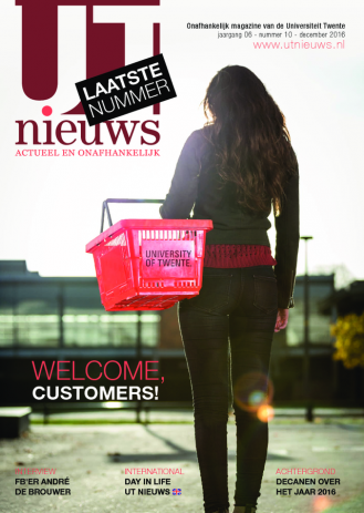 UT Nieuws Magazine december 2016 cover