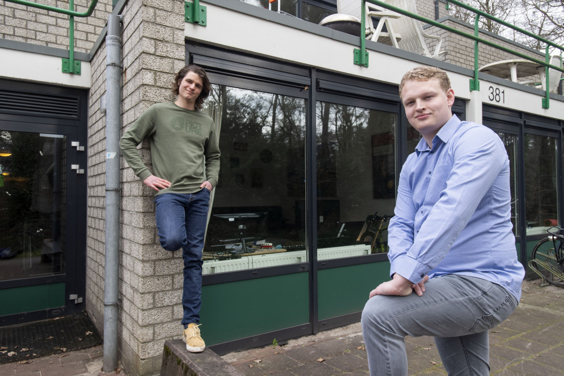 Jelle van den Wijngaard en Niels de Groot.