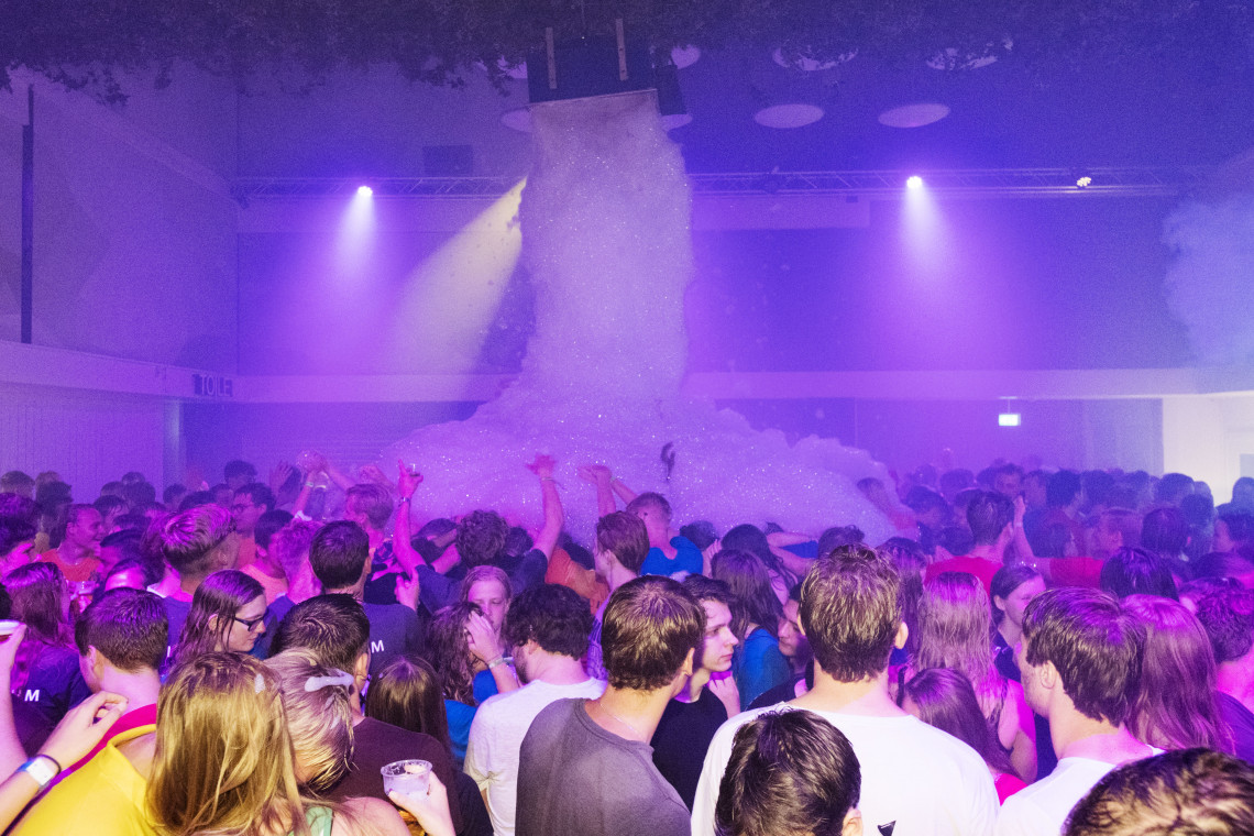 Kick-in op de campus in 2019.
