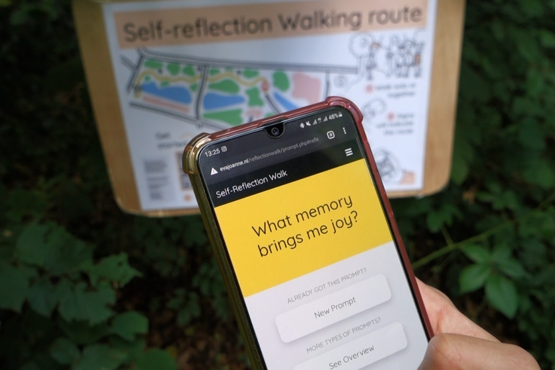 A QR code walk to improve student wellbeing - U-Today