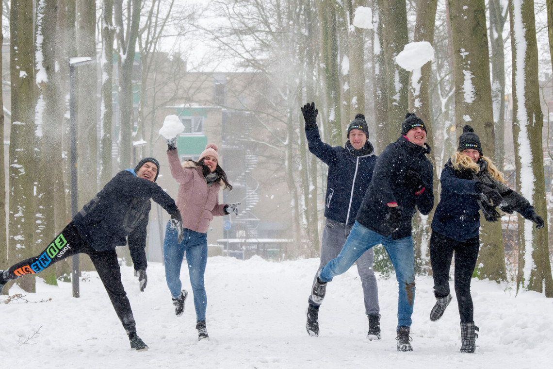 Campus, winter 2021