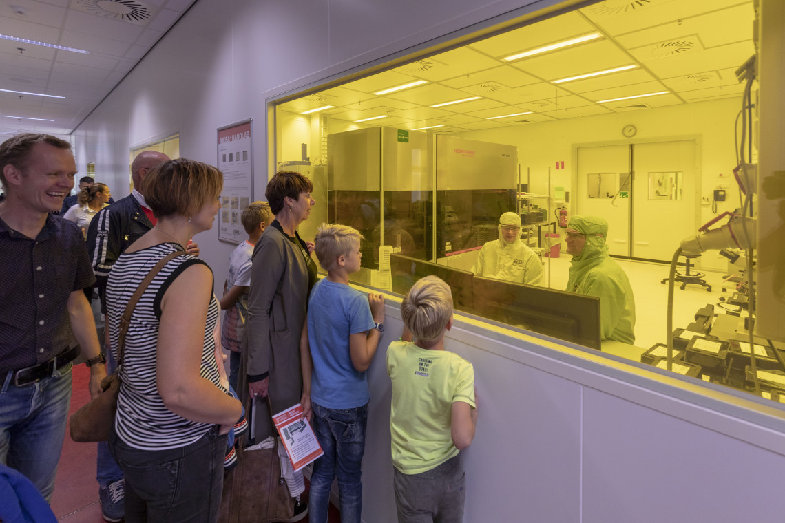 Picture taken at the UT 'open house' in 2018.