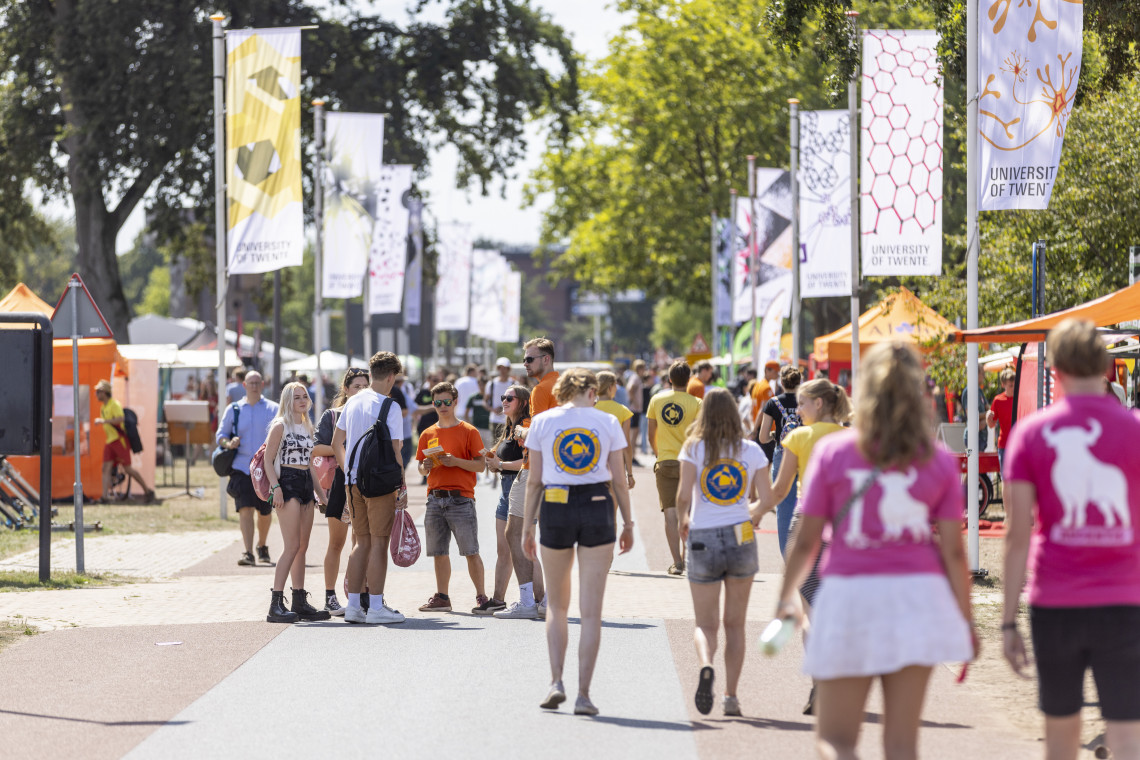 De openingsmarkt van de Kick-In.