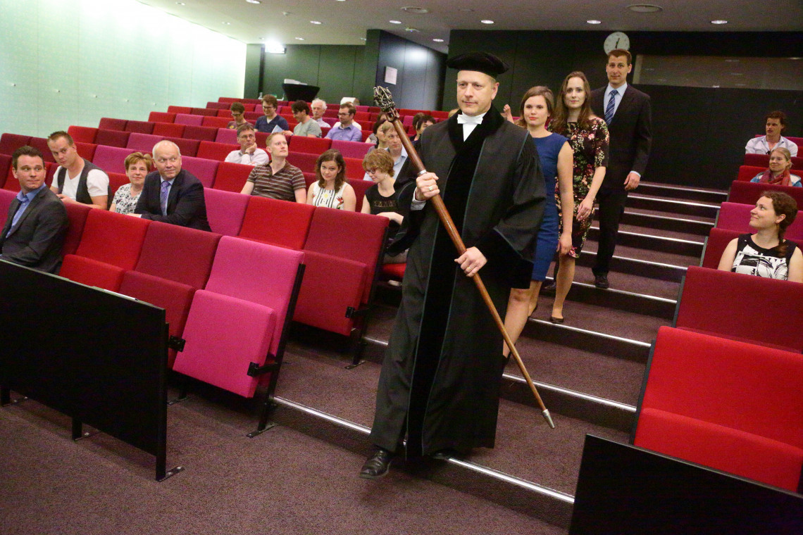 Photo: PhD ceremony at the UT, for illustration purposes only.