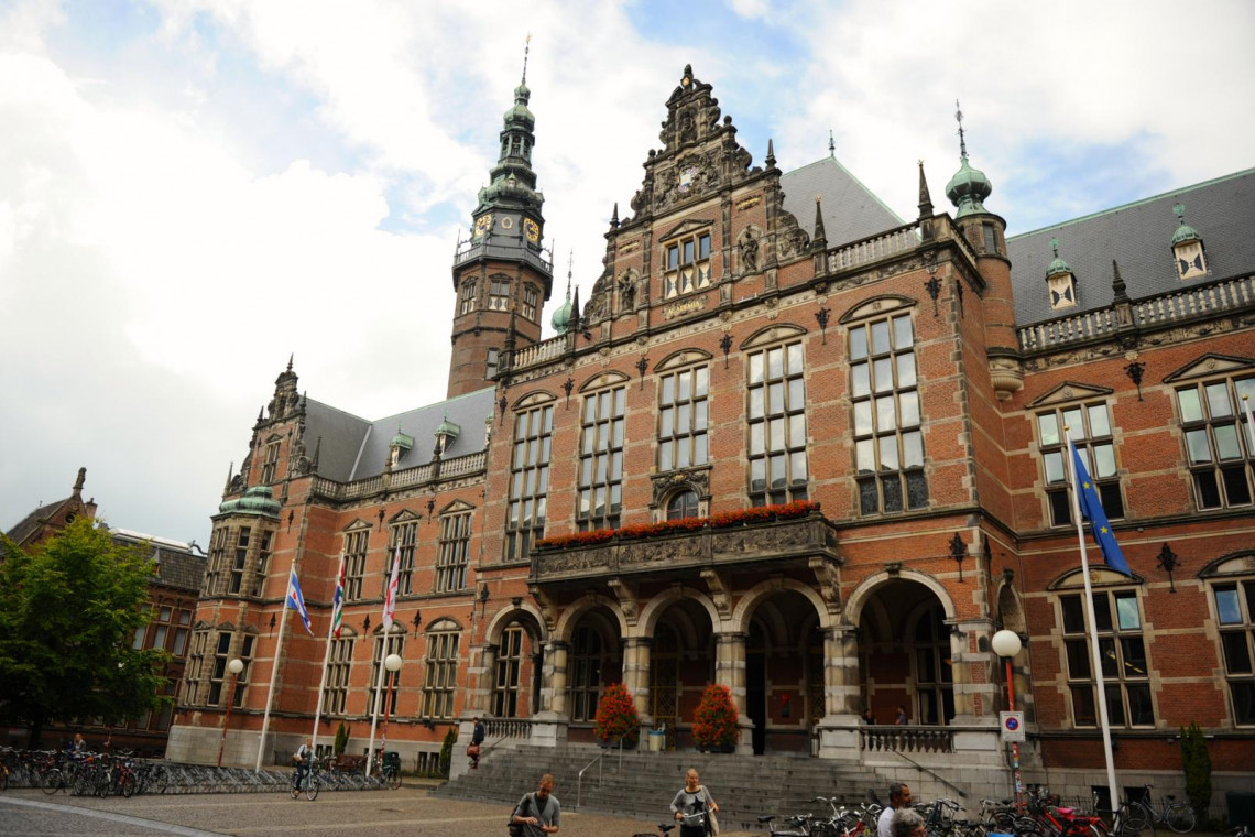 Ter illustratie, het academiegebouw in Groningen