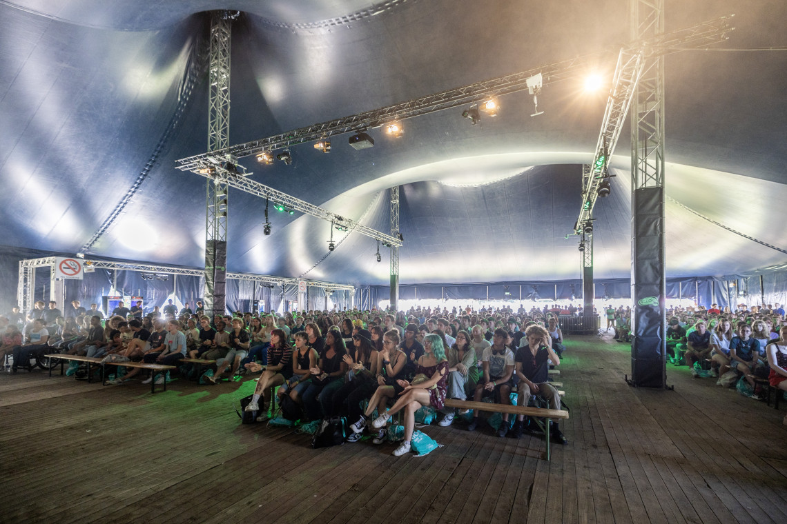 Tijdens de openingsdag van de Kick-In