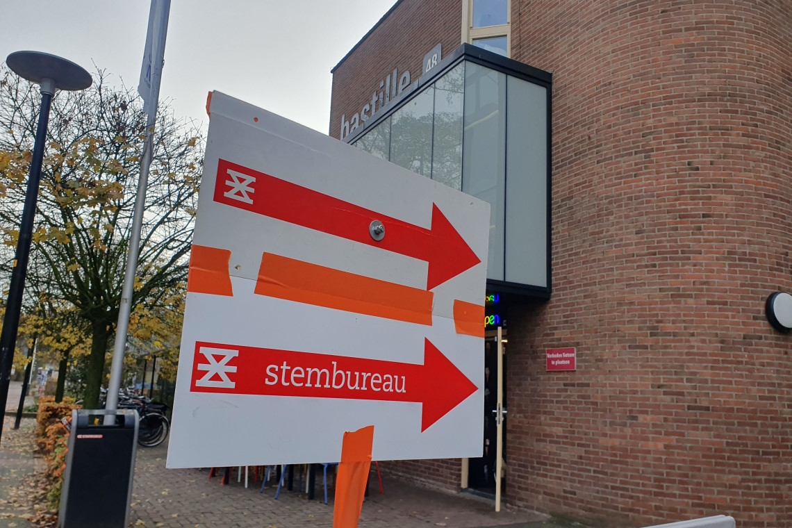Archief U-Today (2023): normaliter is er altijd een stemlokaal in de Bastille.
