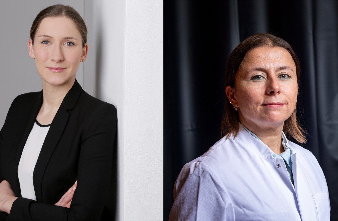 Left: Caroline Fischer, right: Canan Acar