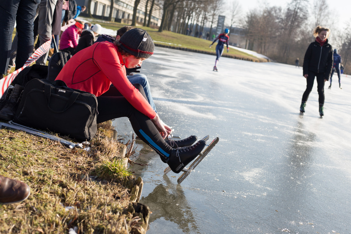 Natuurijsprimeur naar Winterswijk, met dank aan UT-techniek - U-Today