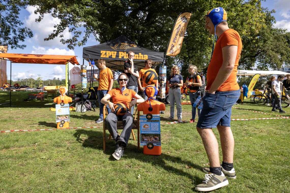 Picture taken at this year's Kick-In opening market.