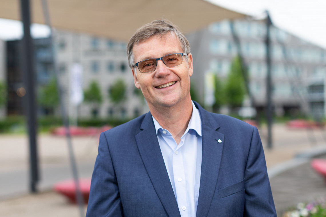 Rector Tom Veldkamp.