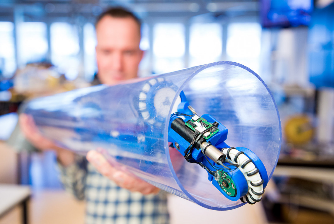 ‘Snake’ robot for pipe inspection UToday